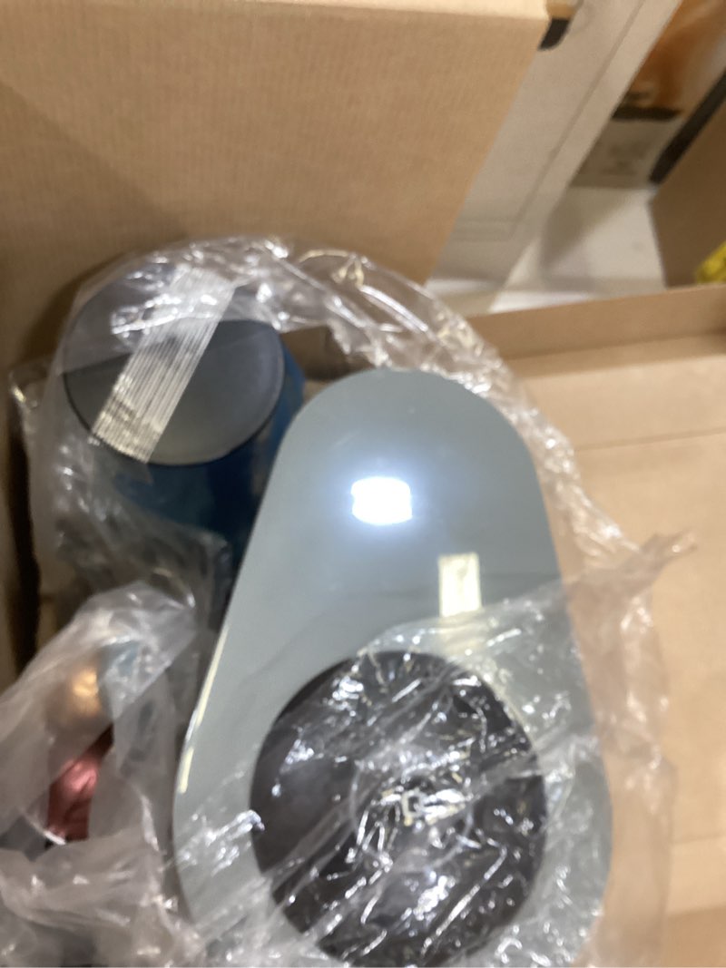 Condition photo showing As Is for de'longhi nespresso vertuo plus coffee and espresso maker by de'longhi, grey machine only gray