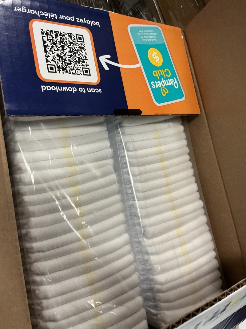 Condition photo showing Good Condition for Pampers ZZZ Overnight Diapers, Size 3 (16-28 lbs), 66 Count, Nighttime Protection Disposable Baby Diaper, Night Time Leak and Skin Protection Size 3 66