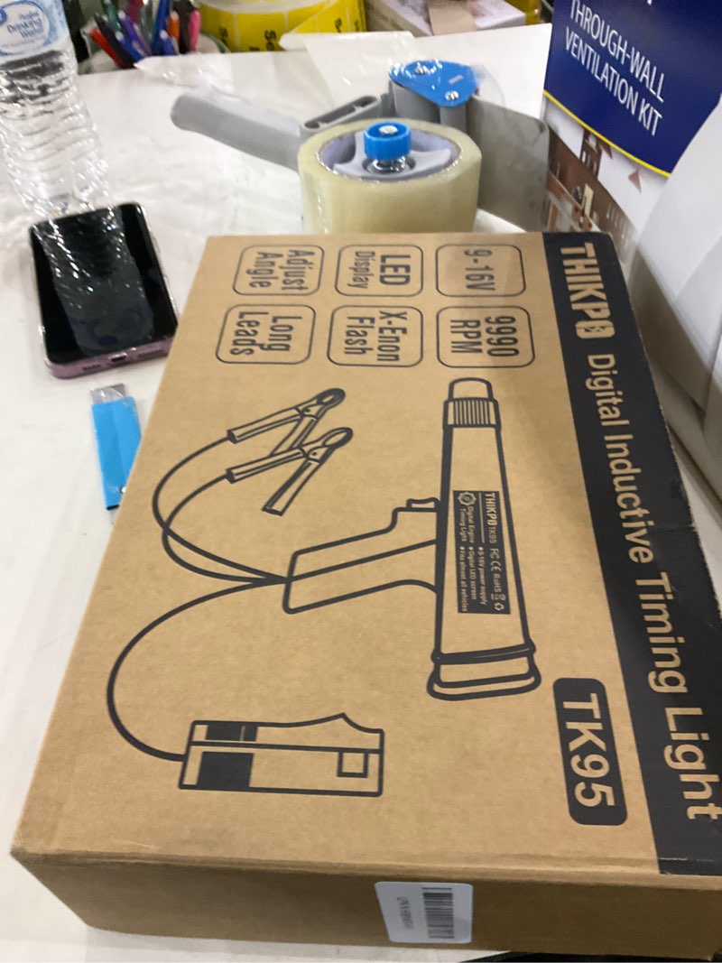 Condition photo showing New/Like New for Digital Automotive Timing Light 12V, Inductive Ignition Timing Light Gun with Tachometer for 2&4 Stroke Petrol Engine for Classical Car Motorcycle Marine Orange