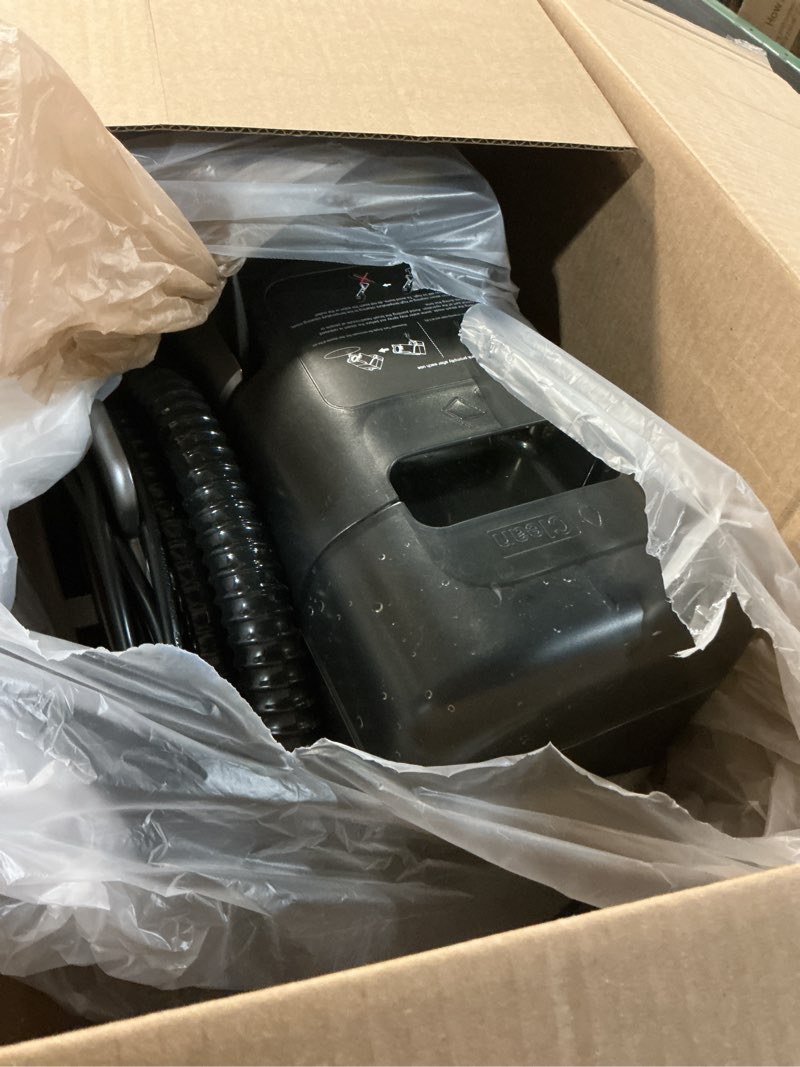 Condition photo showing As Is for Portable Carpet Cleaner Machine with Steam and Heating Techology,18Kpa Powerful Suction with Versatile Tools for Pets, Couch,Spot Cleaner for Stairs/Furniture/Rug(Gray,3"&5"Hand Tool)