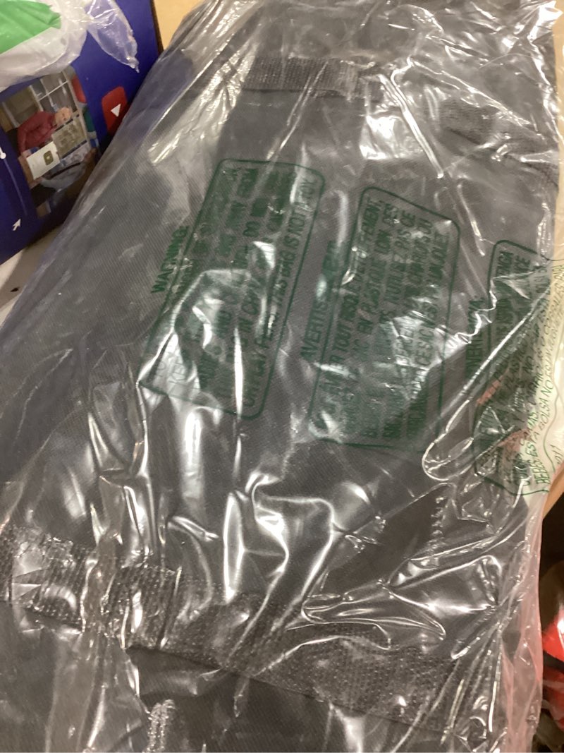 Condition photo showing As Is for emart green screen backdrop kit with reverse folding base, 5x6.5ft photo greenscreen background with portable t-shape stand and 6 clamps for photography, photoshoot, studio video recording, streaming 5x7ft green
