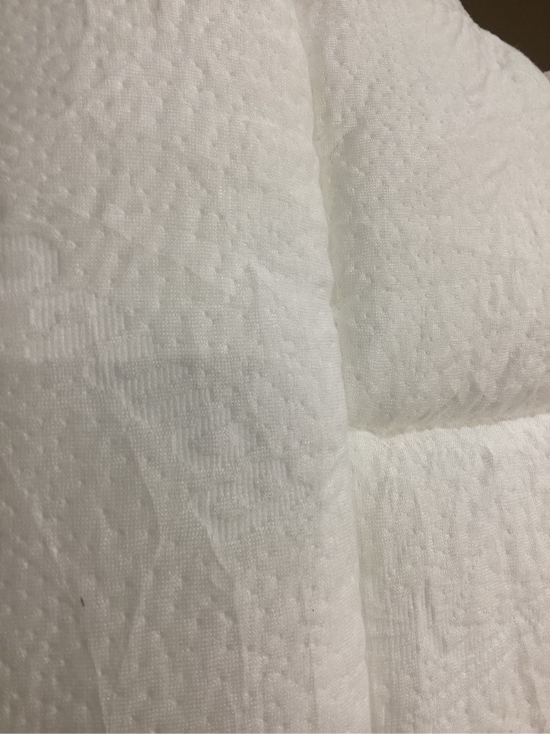 Condition photo showing As Is for ultra soft queen size mattress topper - viscose made from bamboo pillow top mattress pad for back pain relief - naturally cooling for hot sleepers, white white queen