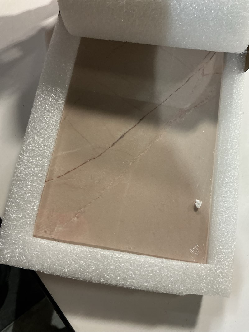Condition photo showing Good Condition for Gleamaus Natural Marble Tray, Jewelry Board Display Holder for Rings Earrings Necklace Bracelet Watc