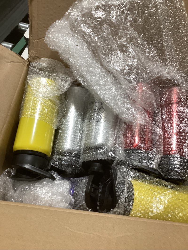 Condition photo showing New/Like New for Tanlade 24 Pack Staff Employee Appreciation Gifts 20oz Christmas Aluminum Water Bottles Bulk Thank You for Being Awesome Bottles with Snap Lid Thank You Gift for Coworkers Team Teacher(Multicolor)