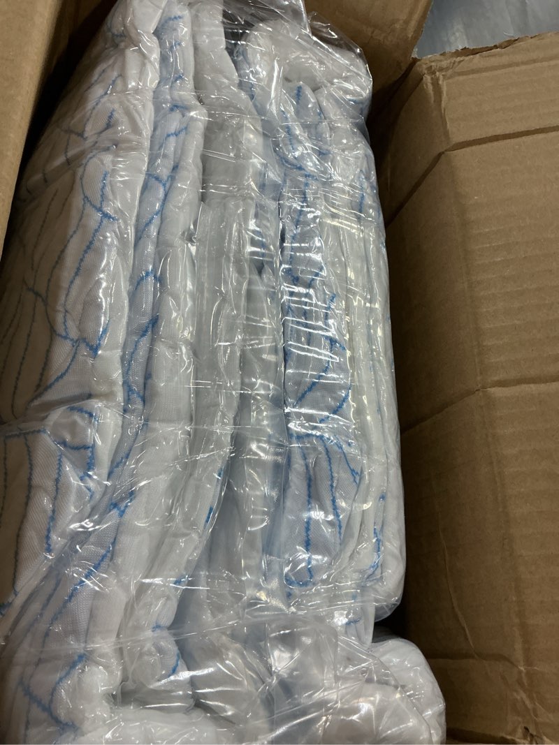 Condition photo showing New/Like New for Cooling Pillows Queen Size Set of 4, Shredded Memory Foam Pillows with Zipper, Adjustable Firmness for Sleeping Cool Cold Pillow for Hot, Side Sleepers,20x30,4 Pack Cooling Blue Cover Queen (4 Pack)