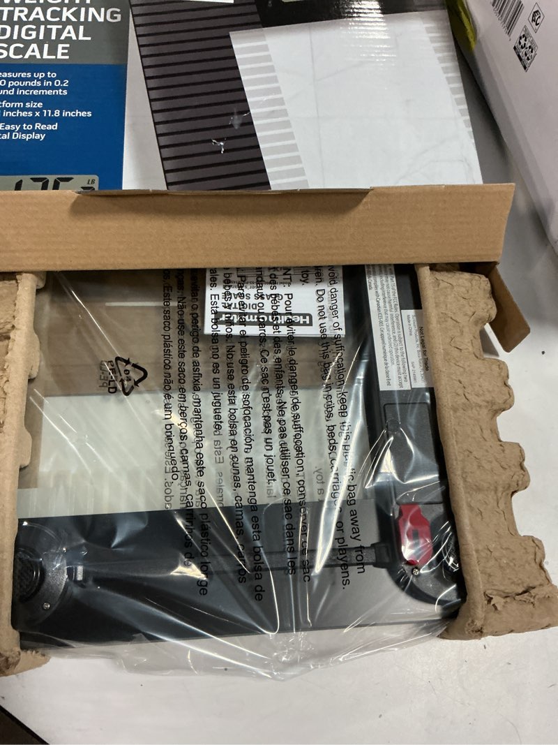 Condition photo showing New/Like New for health o meter digital glass bathroom scale