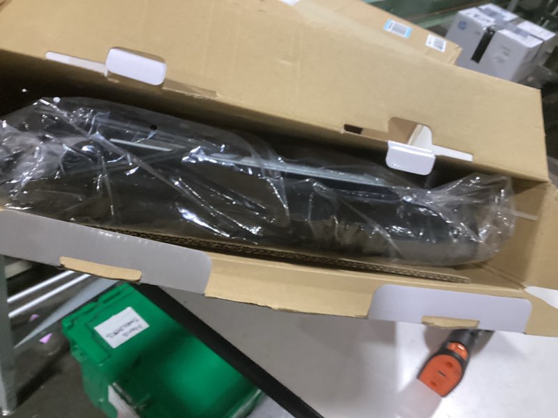 Condition photo showing As Is for Chefman Electric Smokeless Indoor Grill w/ Non-Stick Cooking Surface & Adjustable Temperature Knob from Warm to Sear for Customized BBQing, Dishwasher Safe Removable Water Tray, Black