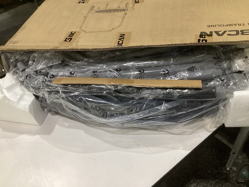 Condition photo showing Good Condition for bcan 40/48" foldable mini trampoline max load 330lbs/440lbs, fitness rebounder with adjustable foam handle, exercise trampoline for adults indoor/garden workout 48-inch black