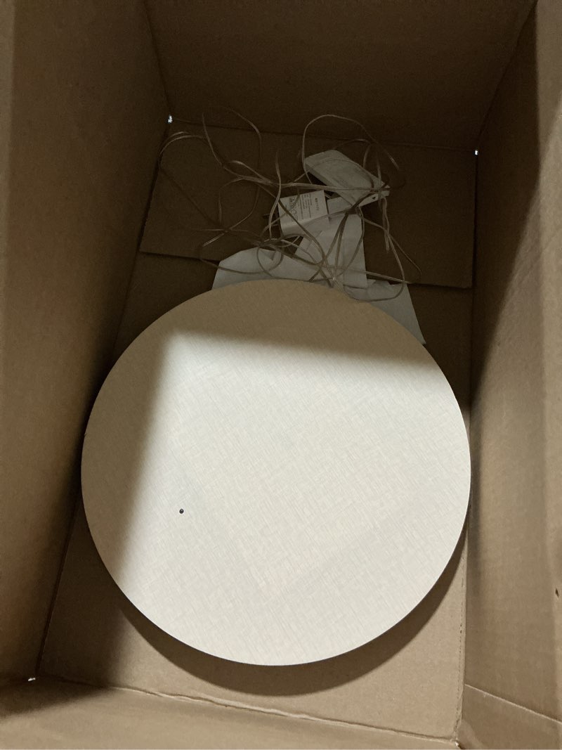 Condition photo showing Good Condition for mooas full moon led silent wooden digital wall clock with remote control, backlight nightlight digital wood wall clock, sunrise alarm melody, 5 level brightness modern decorative office livingroom