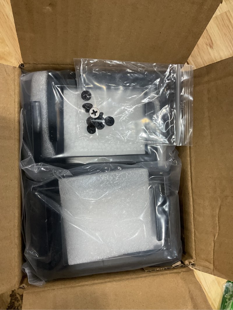 Condition photo showing Good Condition for aluminium deck post base cover taller 4", for handrail, stail, porch deck railing base post covers taller 3.5"x3.5" black 2
