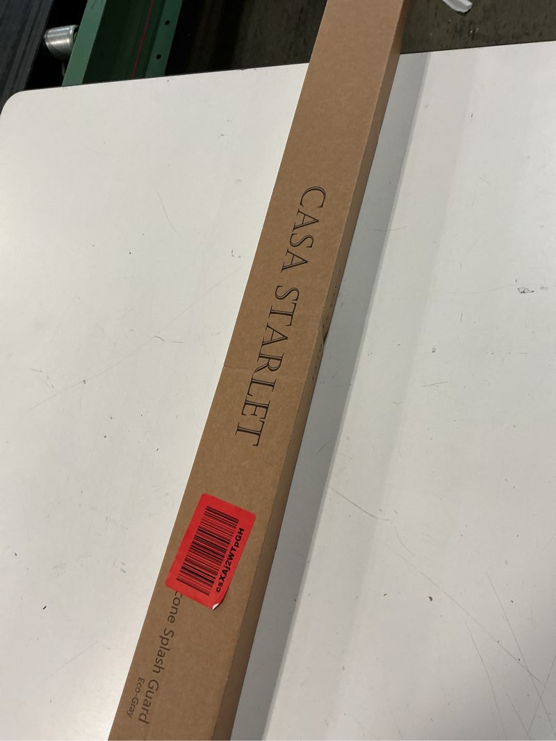 Condition photo showing New/Like New for 30 inch(75cm) premium kitchen sink silicone water splash guard size upgrade 30" and new package - no suction cups, ultra wide 30" - made in korea (ultra wide eco gray) eco gray ultra wide