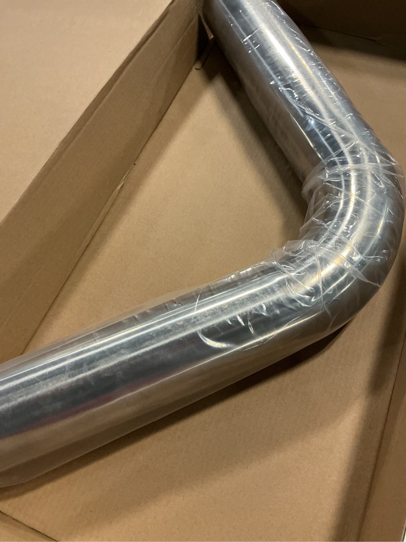 Condition photo showing Good Condition for 2.5" od stainless steel pipe mandrel bend, 90 degree 2ft length, t304 stainless steel pipe tubing tube piping universal