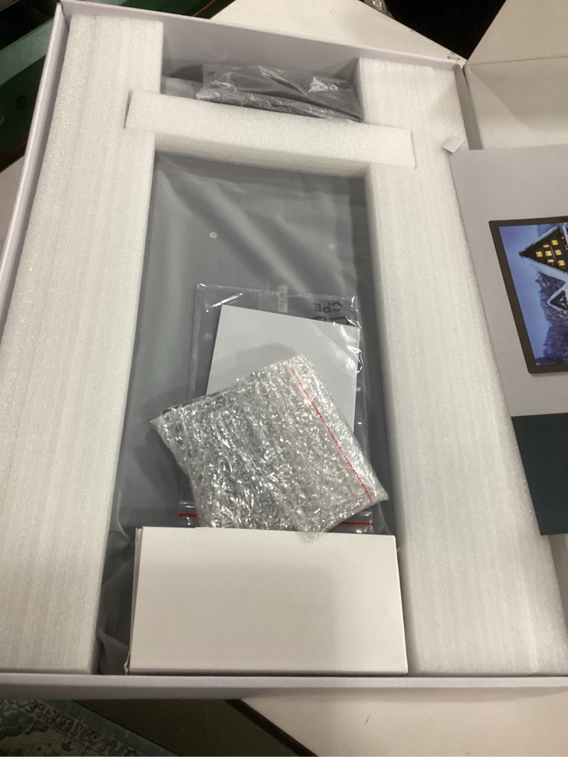 Condition photo showing Good Condition for FANGOR 21.5" Large Digital Picture Frame 64GB, WiFi Photo Frame 1920x1080 FHD IPS Display with Remote Control, Auto-Rotate, Wall Mounted, Share Photos/Videos Via Uhale App/USB/SD (No Touch Screen) 21.5 Inches