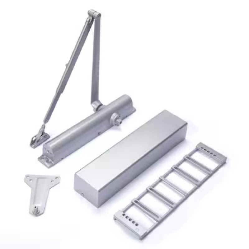 brinks commercial grade 1 flexplate all-in-one aluminum commercial door closer