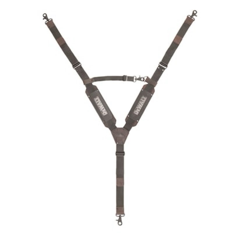 dewalt leather alligator clip suspender