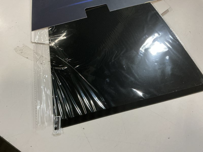 Condition photo showing As Is for [2 pack] 21.5 inch computer privacy screen filter for monitor 16:9 aspect ratio, eye protection anti blue light privacy shield and anti-glare protector, 21.5inch removable anti-scratch 21.5in protector film 2 pcs for 21.5 inch 16:9 aspect