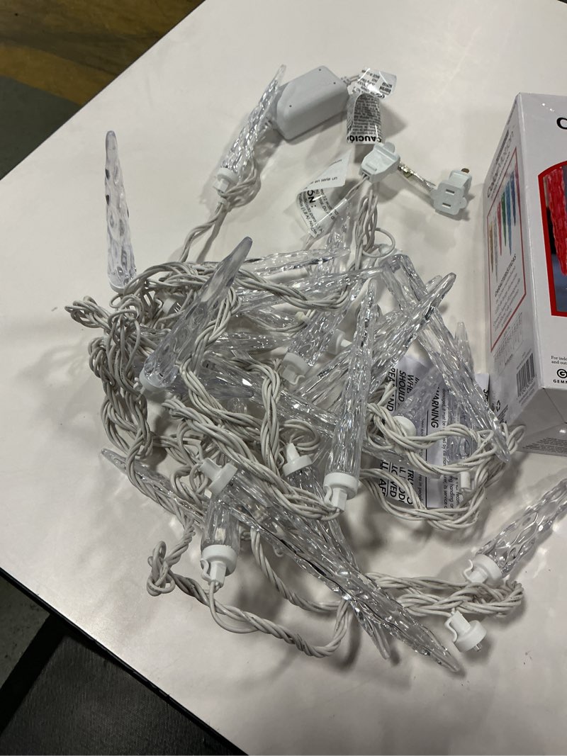 Condition photo showing As Is for Gemmy Lightshow 24 Ct Color Motion