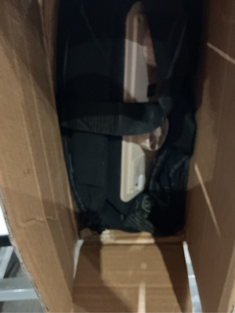 Condition photo showing As Is for king koil air mattress cal king with built-in pump, inflatable blow up bed | 1-yr warranty, patented coil-beam support, flocked waterproof top, inflates in 2 min, puncture-resistant pvc, 650lb capacity black california king 20 inches