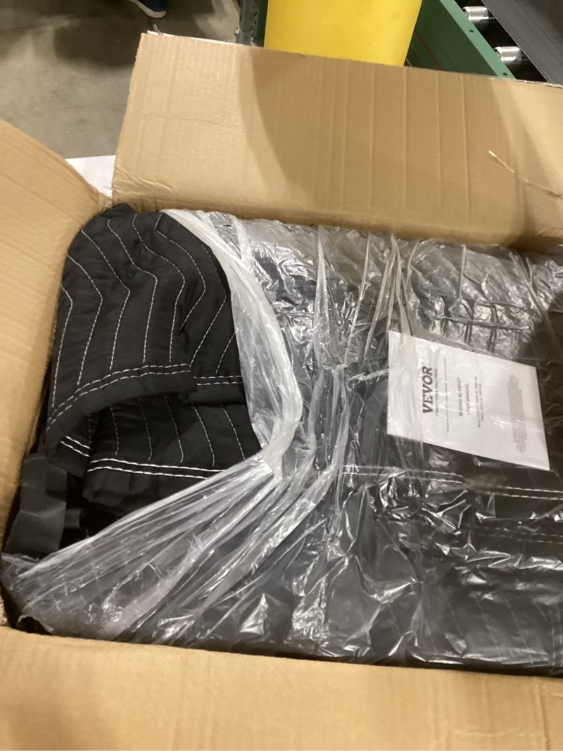 VEVOR Sound Dampening Blanket, 96" x 80", Extra Large Studio Grommeted Blanket with Grommets, Light 