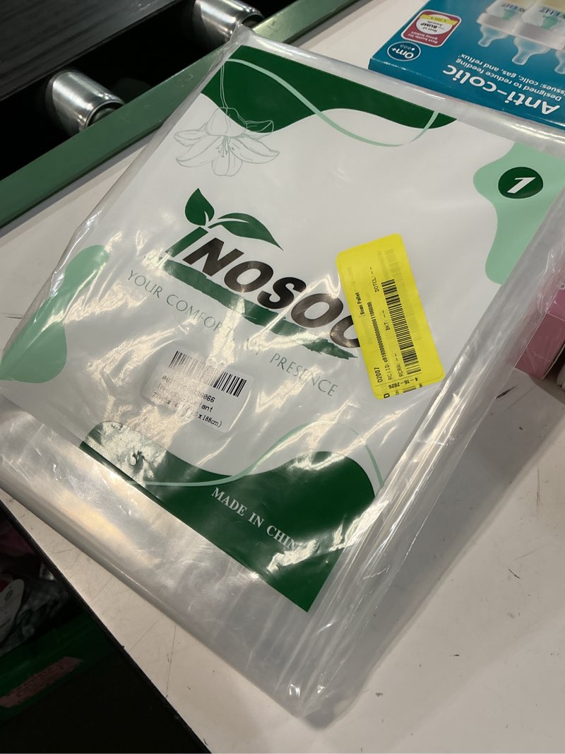 Condition photo showing Good Condition for eurcross clear shower curtain liner 72 x74   heavy duty transparent peva plastic shower liner- mildew resistant