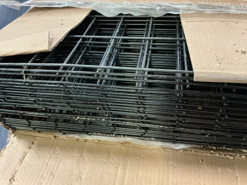 Condition photo showing Good Condition for 42.5ft(l) x 13in(h) animal barrier fence, 30 panels no dig garden fence for dog rabbit, rustproof anti digging barrier, garden edging border ground defense for outdoor, yard, patio 30 panels, 42.5ft(l) x 13in(h), black