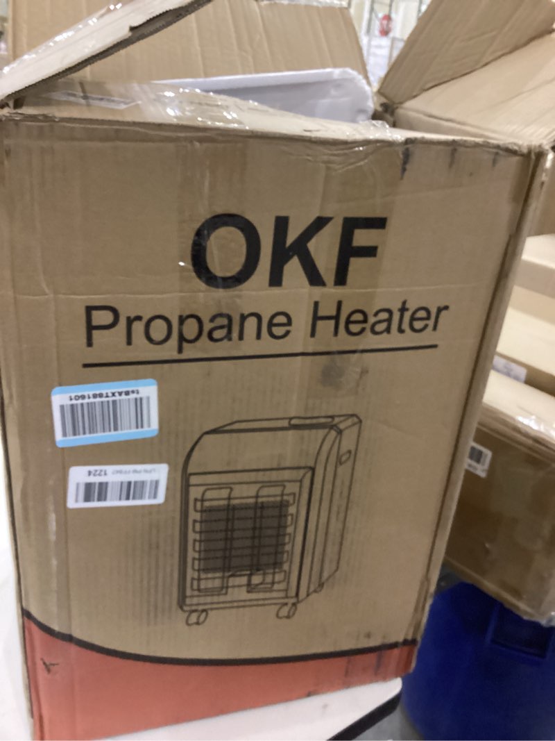 Condition photo showing As Is for Small propane heater