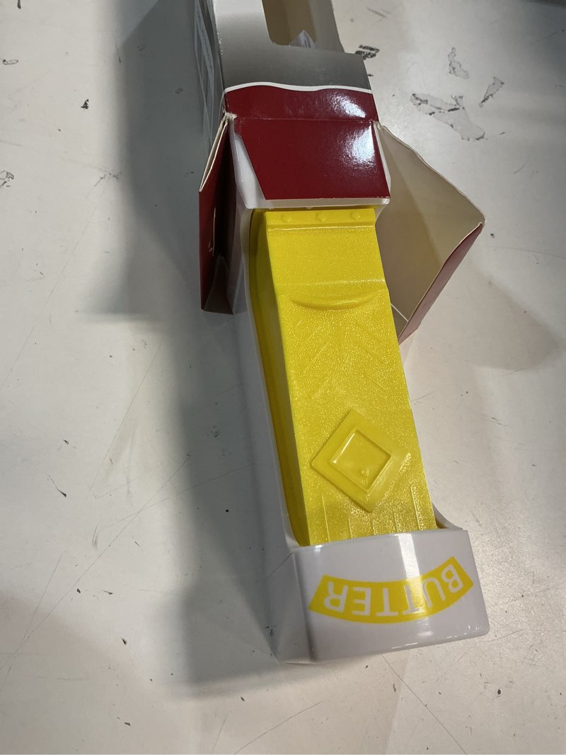 Condition photo showing Good Condition for Portable One-Click Butter Cutter with Stainless Steel Blade - Effortlessly Create Perfect Slices for Breakfast, Baking, and Cooking, Butter Dispenser Sticks,Cheese Splitter