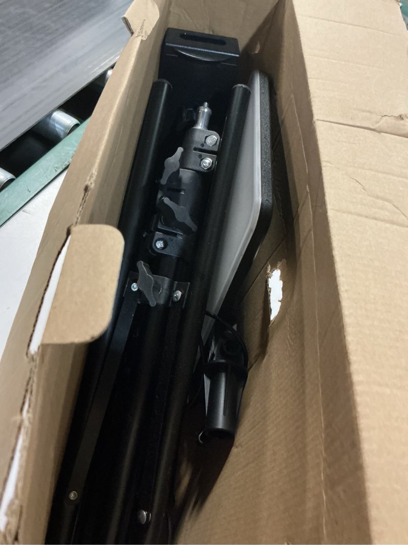Condition photo showing As Is for 1-Pack LED Video Lighting Kit, Anautin 15W/1700Lux Photography Lighting with Tripod Stand, 2500-8500K Dimmable Streaming Light for Video Recording, Gaming, Podcast, Barber, Salon, TikTok, YouTube 15W-1 Pack(USB Cable)