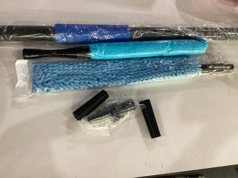 Condition photo showing Good Condition for 25ft reach high ceiling duster kits with 5-20ft adjustable pole - includes extra long duster, high c