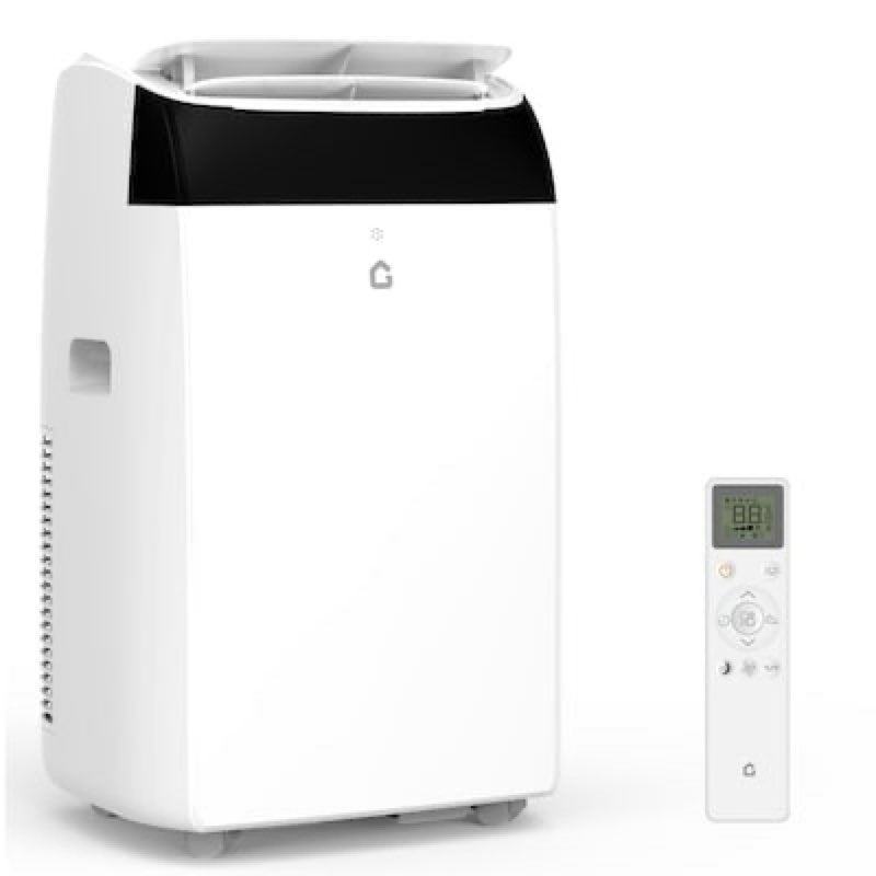 garvee portable air conditioner 12000 btu (doe) 115-volt vented large room portable air
