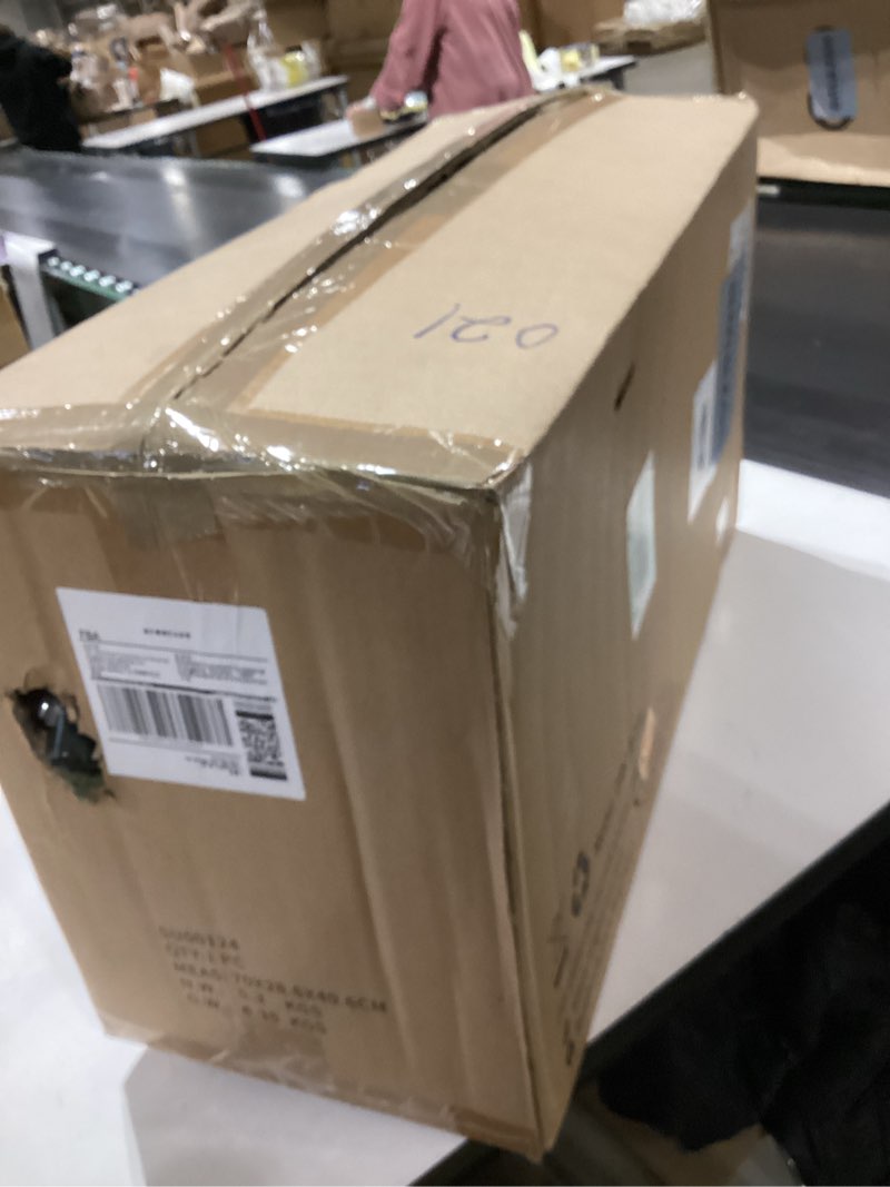 Condition photo showing New/Like New for Brightown 48-inch Large Christmas Wreath with Timer and Memory Function, Featuring 200 Warm White LED Lights, PVC Pine Needles, Leaves, Red Berries and Cones, for Doors, Walls and Mantels, Plug-in Green 48inch