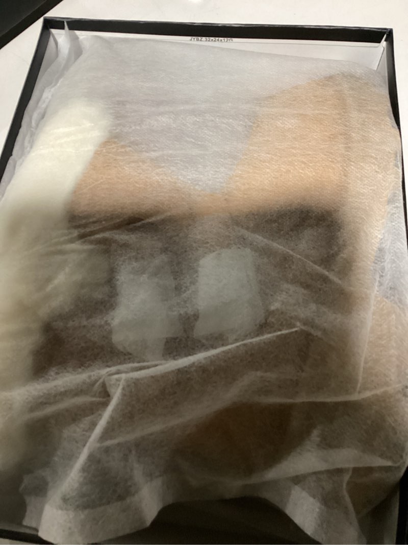 Condition photo showing New/Like New for Platform Women's Ankle Winter Boot, Chunky Low Heel Snow Boots With Fashion Buckle Slip-On Cozy Outdoor Short Booties Chestnut 9