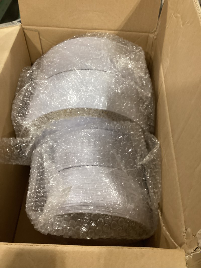 Condition photo showing Good Condition for i00000 100 disposable gold plastic bowls, 12 oz disposable bowls, premium heavy duty plastic bowl for birthday, wedding & party 100 pcs gold