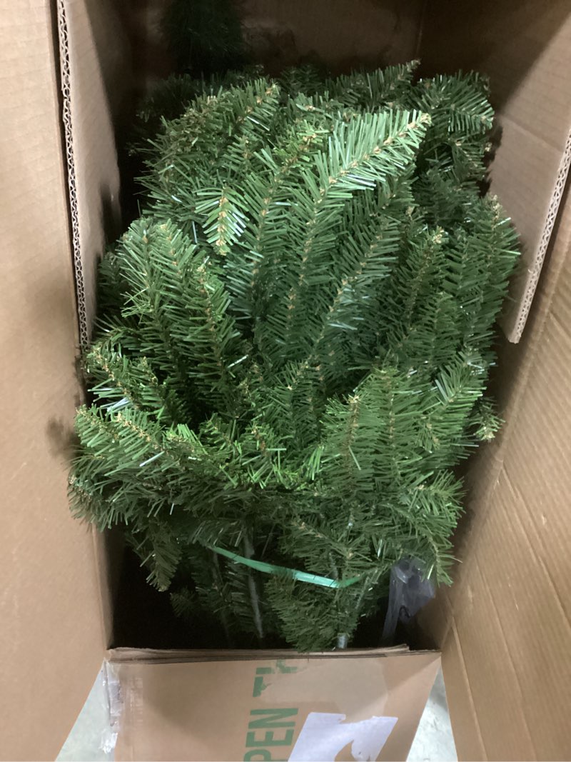 Condition photo showing Good Condition for National Tree Company Artificial Full Christmas Tree, Green, Dunhill Fir, Includes Stand, 7.5 Feet 7ft 6in Tree