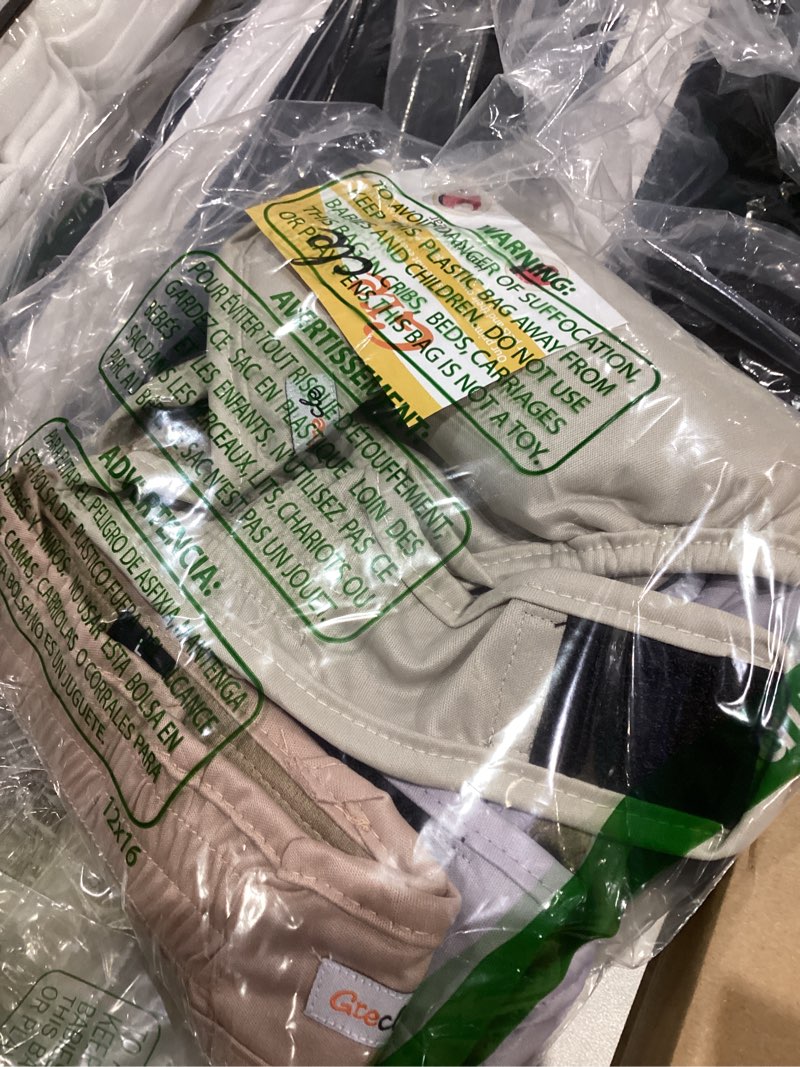 Condition photo showing Good Condition for Washable Female Dog Diapers - Premium Reusable Diapers for Doggie in Heat - Highly Absorbent Dog Diapers Female for Pet Incontinence with Adjustable Snaps Pink, L Large?15"-17“Waist? Morandi-2