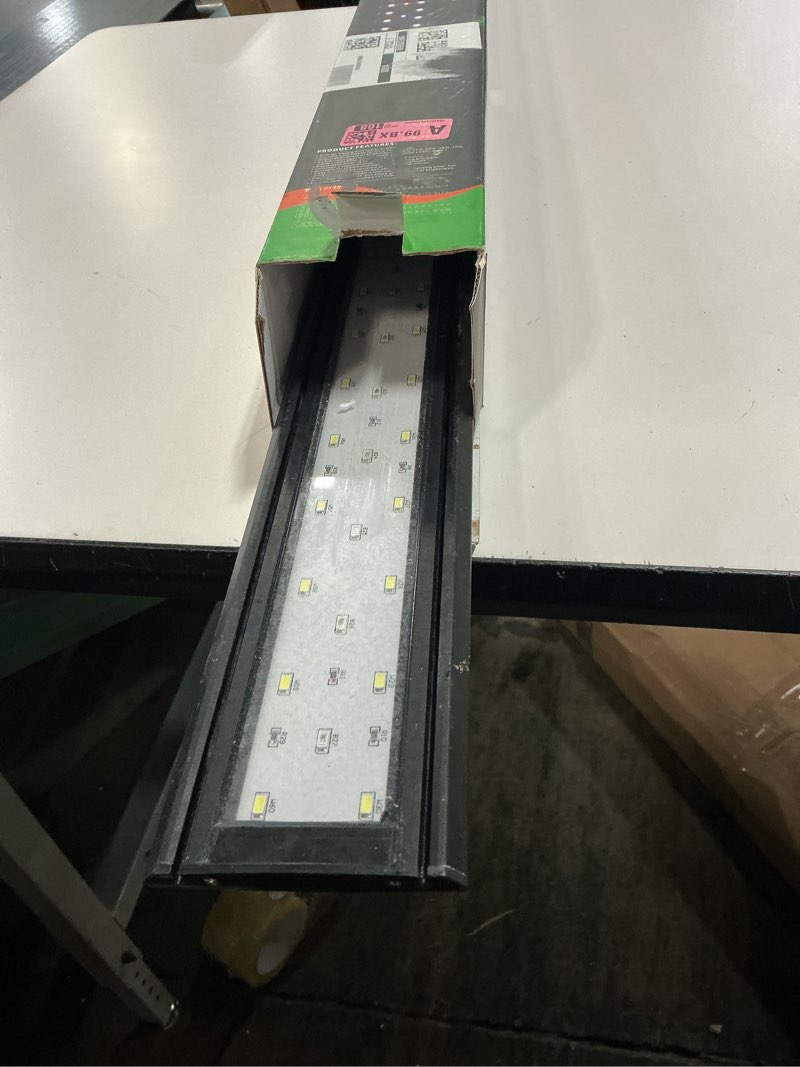 Condition photo showing Good Condition for hygger 32W Full Spectrum Aquarium Light with Aluminum Alloy Shell Extendable Brackets, White Blue Red LEDs, External Controller, for Freshwater Fish Tank (46-52 inch) 32W (46-52 inch)