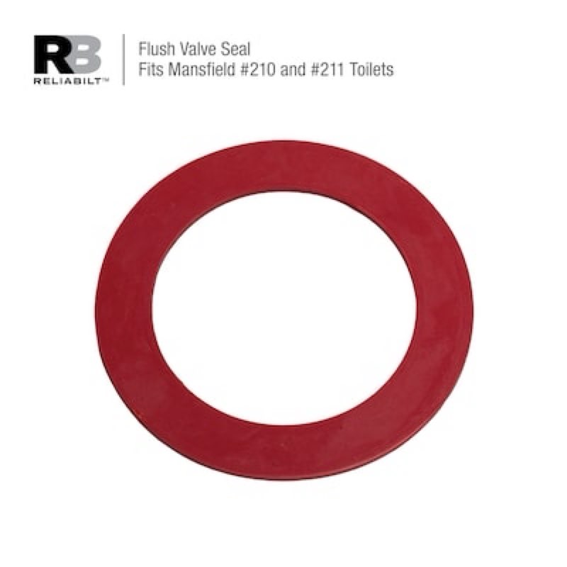 RELIABILT 2.0-in Red Rubber Flush valve seal for Mansfield