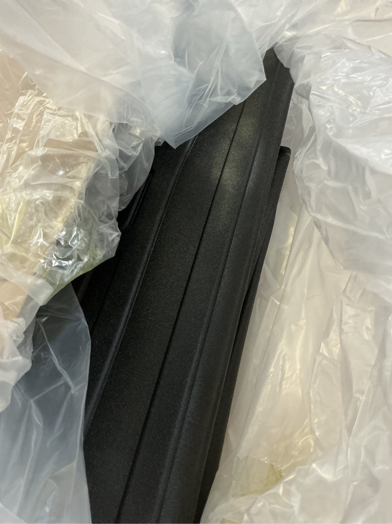 Condition photo showing Good Condition for elsetyler custom fit for cargo liner 2023-2024 2025 2026 mercedes-benz eqe suv 350 4matic eqe 500 4matic - black tpe all weather heavy duty waterproof rear cargo tray trunk floor mat protector 2023-2026 eqe suv