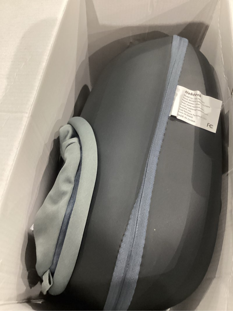 Condition photo showing Good Condition for Nekteck Shiatsu Foot Massager with Heat [2026 Upgraded], 3 Modes Deep Kneading Therapy Air Compression, Feet Massage for Plantar Fasciitis, Relaxation Gifts for Men Women (FSA Eligible HSA Eligible) Gray Regular