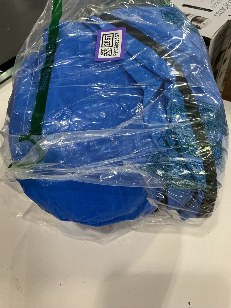 Condition photo showing As Is for Mattress Bags for Moving, BETU Mattress Protector Waterproof Mattress Cover King Size Storage Bags with 8 Heavy-Duty Handles and Zipper for Bed Extra Thick Large Reusable (82"x79"x15" Blue) King 1 Pack (82"x 79"x15") Blue