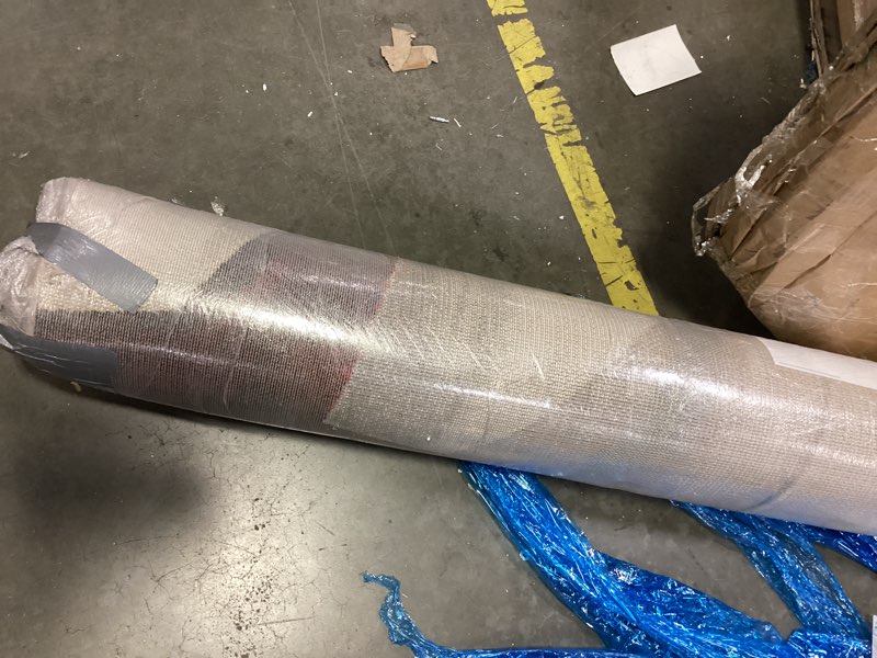 SAFAVIEH Porcello Collection Area Rug - 6'7\\\" x 9', red, Modern Abstract Design, Non-Shedding & Easy Care, Ideal for High Traffic Areas in Living Room, Bedroom (PRL6940B)