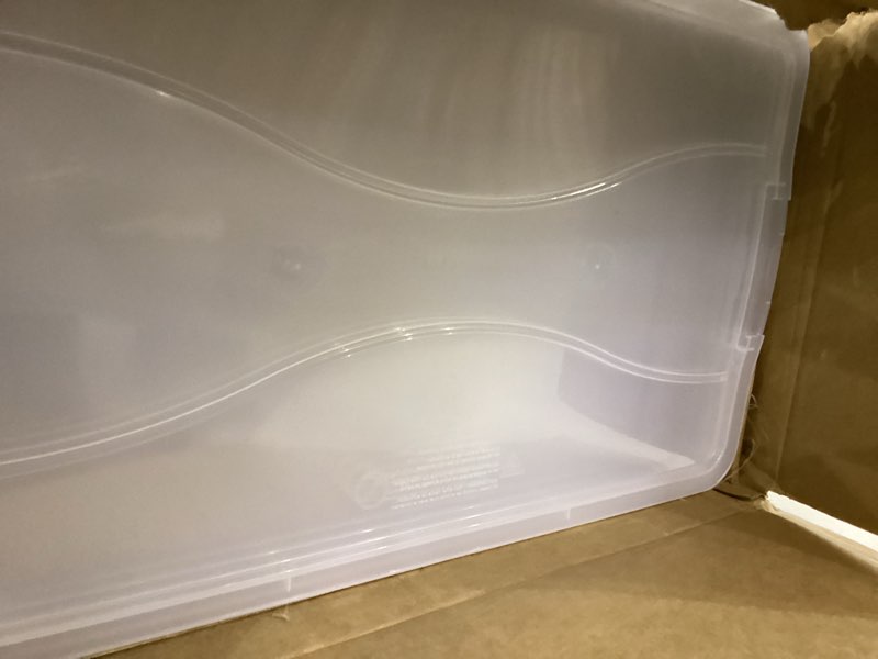 95 Qt Cleverstore Clear tote