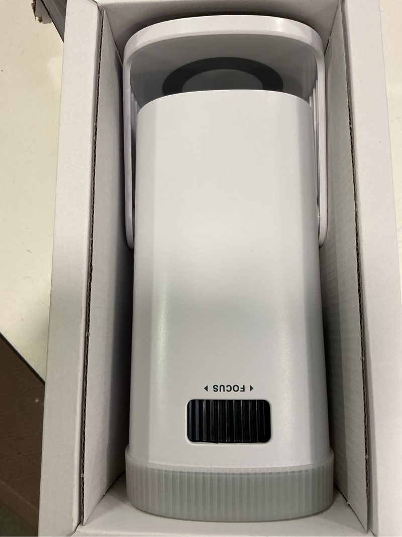 Condition photo showing Good Condition for Supersonic SC-92P Smart HD Wi-Fi Projector with Bluetooth, 720p Native, 1080p Support, 1760 Lumens, 180° Rotatable, 6 Galaxy Lighting Effects, HDMI, USB, Mirror Casting and Built-in Apps