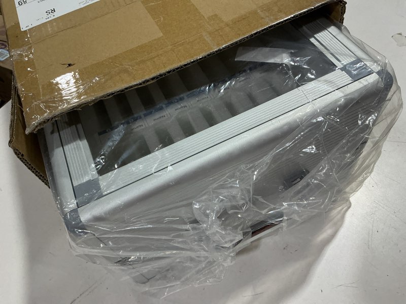 Condition photo showing Good Condition for Loghot Aluminum Alloy Pocket Chart Cell Phones Storage Cabinet for Cell Phones,Wall-Mounted with a Locked,Can be Carried by Hand (24 Slots)