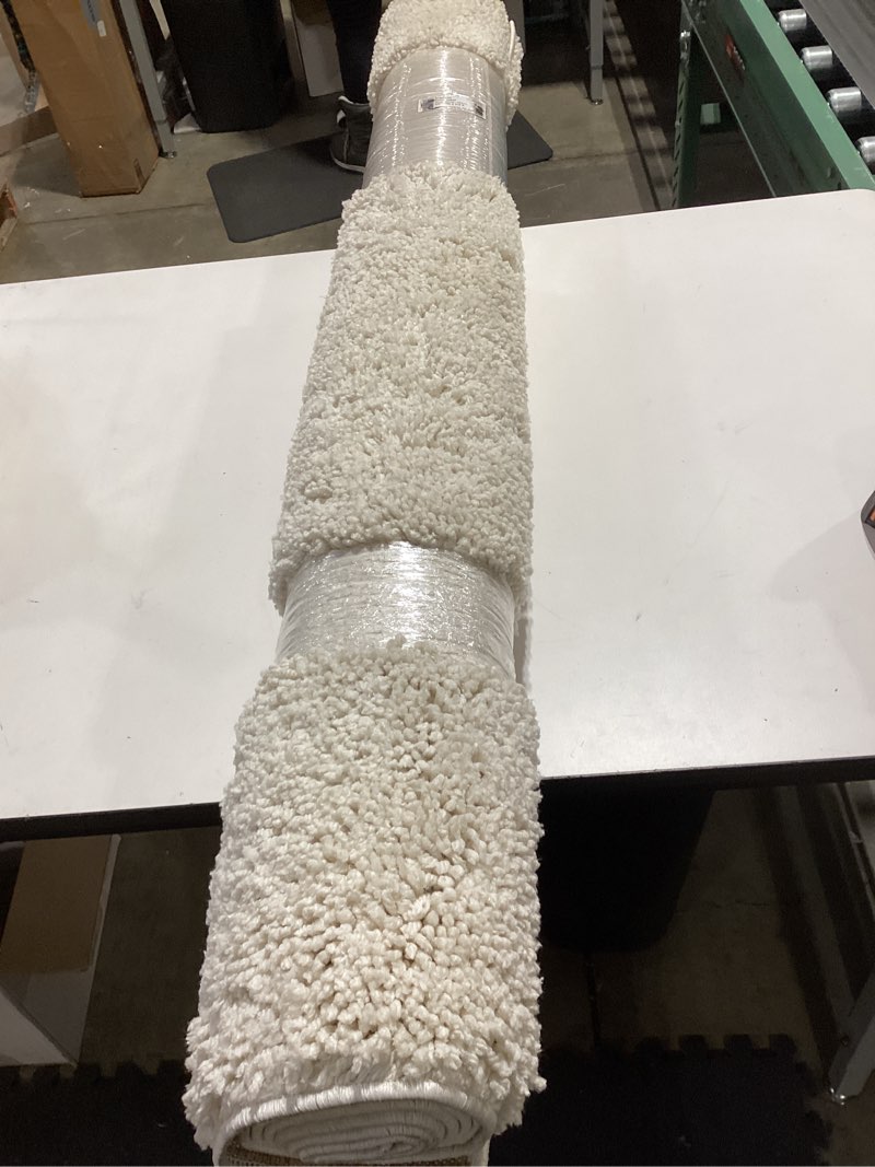 Condition photo showing Good Condition for similar item as stock photo
ophanie 5x7 area rugs for living room ivory, fluffy shag large fuzzy plush soft rug, shaggy floor big carpets for bedroom nursery, kids home decor aesthetic 5' x 7' (bedroom 45-90ft²) 2- ivory