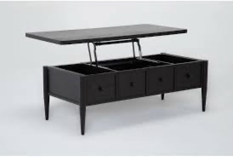 lift top coffee table with storage