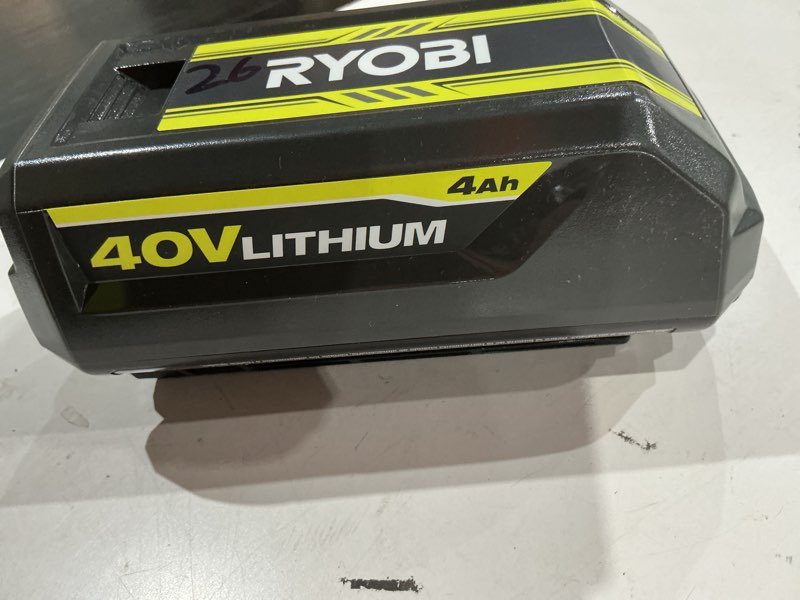 ryobi op40404 40v battery 4.0 ah lithium-ion battery oem (2021 redesign with easy eject latch)