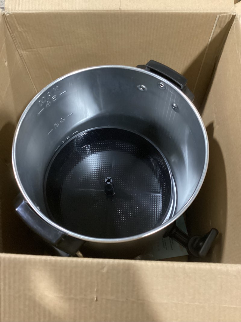 Homecraft 45-Cup Coffee & Hot Beverage Urn - Quick Brewing, Drip-Free Spout, Water Level Markings, R