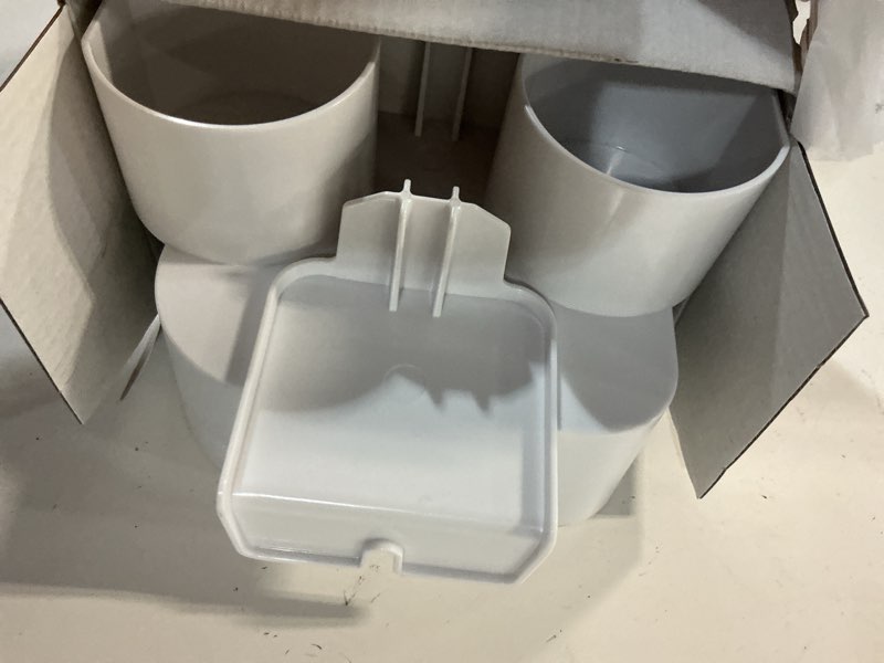 Condition photo showing Good Condition for breast pump bottle & hose holder for spectra s1, s2 plus(not round hole), portable bottle organizer with extra storage for essentials, dual hose management, baby safe(breast pump not included)