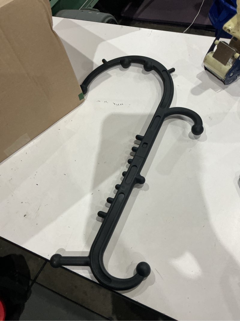 Condition photo showing Good Condition for ranarose deep tissue back & neck massager - back massager stick for pain relief, muscle knot remover, trigger point massage tool for full body, shoulders, legs - pressure point massage tool (black)